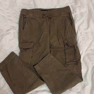 Kids Brown Jogger Pants
